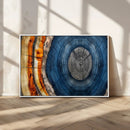 Abstract Tree Rings Wall Art Canvas Print – Modern Wood by MyGreatCanvas | Canvas Wall Art Prints | Photo Prints & Wall Decor