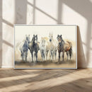 Wild Horses Wall Art Canvas Print, Framed Running Horses Art by MyGreatCanvas | Canvas Wall Art Prints | Photo Prints & Wall Decor