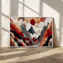 Abstract Mountain Wall Art Canvas Print – Vibrant Stylized by MyGreatCanvas | Canvas Wall Art Prints | Photo Prints & Wall Decor