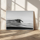 Black Wave Wall Art Canvas Print – Framed Abstract Surf by MyGreatCanvas | Canvas Wall Art Prints | Photo Prints & Wall Decor