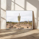 Saguaro Cactus Wall Art – Framed Desert Canvas Artwork, by MyGreatCanvas | Canvas Wall Art Prints | Photo Prints & Wall Decor