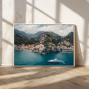 Amalfi Coast Wall Art – Framed Italian Seaside Canvas by MyGreatCanvas | Canvas Wall Art Prints | Photo Prints & Wall Decor