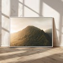 Mountain Wall Art – Framed Sunset Landscape Canvas Artwork, by MyGreatCanvas | Canvas Wall Art Prints | Photo Prints & Wall Decor