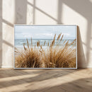Beach Grass Wall Art – Framed Coastal Dunes Canvas Artwork, by MyGreatCanvas | Canvas Wall Art Prints | Photo Prints & Wall Decor