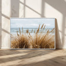 Beach Grass Wall Art Canvas Print – Framed Coastal Dunes Art by MyGreatCanvas | Canvas Wall Art Prints | Photo Prints & Wall Decor