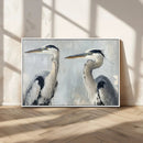 Bird Canvas Decor Wall Art Canvas Print – Framed Coastal