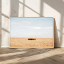 Bison Grassland Wall Art – Framed Minimal Nature Canvas by MyGreatCanvas | Canvas Wall Art Prints | Photo Prints & Wall Decor