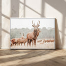 Rustic Nature Wall Art Canvas Print – Stag Woodland Framed by MyGreatCanvas | Canvas Wall Art Prints | Photo Prints & Wall Decor