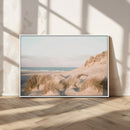 Beach Landscape Wall Art Canvas Print – Framed Sand Dune