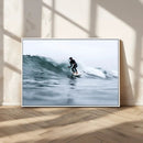 Surfer on Wave Wall Art Canvas Print – Framed Ocean by MyGreatCanvas | Canvas Wall Art Prints | Photo Prints & Wall Decor