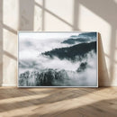 Foggy Forest Landscape Wall Art Canvas Print – Misty by MyGreatCanvas | Canvas Wall Art Prints | Photo Prints & Wall Decor