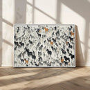 Wild Horse Stampede Wall Art Canvas Print – Monochrome by MyGreatCanvas | Canvas Wall Art Prints | Photo Prints & Wall Decor