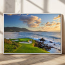 Pebble Beach Golf Links Wall Art Canvas Print – Iconic