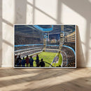 Chicago Dome Stadium Wall Art Canvas Print – Framed Modern
