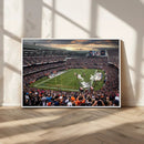 Chicago Bears Soldiers Field Wall Art Canvas Print – Framed by MyGreatCanvas | Canvas Wall Art Prints | Photo Prints & Wall Decor
