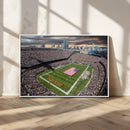 Chicago Bears Soldiers Field Wall Art Canvas Print – Framed