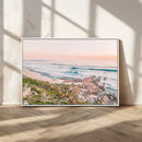 Coastal Cliffside Wall Art Canvas Print, Ocean Shore by MyGreatCanvas | Canvas Wall Art Prints | Photo Prints & Wall Decor