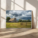 Rustic Stormy Barn Wall Art Canvas Print, Moody Country Farm by MyGreatCanvas | Canvas Wall Art Prints | Photo Prints & Wall Decor
