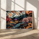 Whimsical Abstract Landscape Wall Art Canvas Print, Colorful by MyGreatCanvas | Canvas Wall Art Prints | Photo Prints & Wall Decor