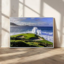 Ocean Waves Wall Art, Dramatic Ocean Waves Crash Against by MyGreatCanvas | Canvas Wall Art Prints | Photo Prints & Wall Decor