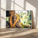 Hinduism Statue Wall Art Canvas Print