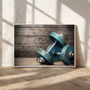 Dambell and Sport Wall Art Canvas Print by MyGreatCanvas | Canvas Wall Art Prints | Photo Prints & Wall Decor