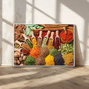 Spices Kitchen Wall Art Canvas Print by MyGreatCanvas | Canvas Wall Art Prints | Photo Prints & Wall Decor