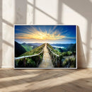 Mountain Landscape Wall Art Canvas Print by MyGreatCanvas | Canvas Wall Art Prints | Photo Prints & Wall Decor