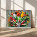 Spoonful of Spices Cooking Wall Art Canvas Print - Vibrant by MyGreatCanvas | Canvas Wall Art Prints | Photo Prints & Wall Decor