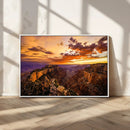 Mesmerizing Sunset from Grand Canyon Nal Park Wall Art,