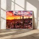 Arizona Desert Print, Western Cowboy Wall Art Print by MyGreatCanvas | Canvas Wall Art Prints | Photo Prints & Wall Decor