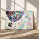 Up Pixar Poster, Look Up Pixar Wall Art, Up Pixar Canvas,