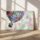 Up Pixar Poster, Look Up Pixar Wall Art, Up Pixar Canvas,