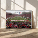 Wisconsin Badgers Team Print Canvas - Madison Camp Randall