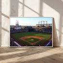Colorado Rockies Coors Field Wall Art Canvas Print - MLB