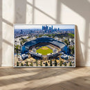 Los Angeles Dodgers Dodger Stadium Wall Art Canvas Print -