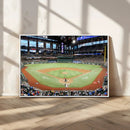 Texas Rangers Baseball Team Print - Arlington Globe Life