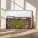 Cincinnati Reds Baseball Print Canvas- Cincinnati