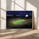 Michigan Wolverines Football Canvas Wall Decor, Football