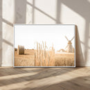 Vintage Farmhouse Triptych Wall Art – Giclée Canvas