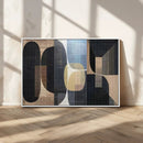 Minimalist Wabi Sabi Abstract Geometric Wall Art Canvas