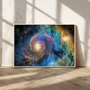 Spiral Galaxy Wall Art Canvas Print