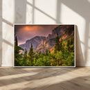Colorado Rockies Mountains Wall Art Canvas Print | Ready to