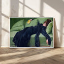 Decadent Girl by Ramon Casas Wall Art Canvas Print, Framed