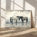 Chines Style Majestic Horses Wall Art | Ready to Hang and