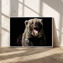 Grizzly Bear Canvas Print | Wildlife Wall Art for Cabin by MyGreatCanvas | Canvas Wall Art Prints | Photo Prints & Wall Decor