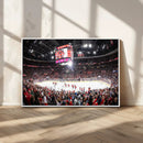 Amerant Bank Arena Wall Art Canvas Print - Basketball Arena by MyGreatCanvas | Canvas Wall Art Prints | Photo Prints & Wall Decor