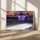 Madison New York Rangers Hockey Stadium Wall Art Canvas