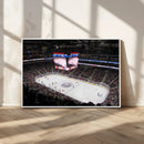 Rogers Place Edmonton Oilers Ice Hockey Stadium Wall Art,
