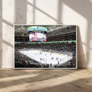 Sharks Arena Blackhawks Sharks Ice Hockey Stadium Wall Art by MyGreatCanvas | Canvas Wall Art Prints | Photo Prints & Wall Decor